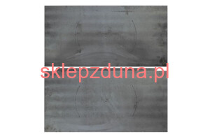 Płyta kuchenna stalowa kotłowa - komplet  2 szt. (63 x 63 cm) gr. 10mm (Kod.654) 