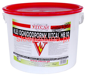  Klej ognioodporny VITCAS HB 10 ( 20 kg) (Kod.853)