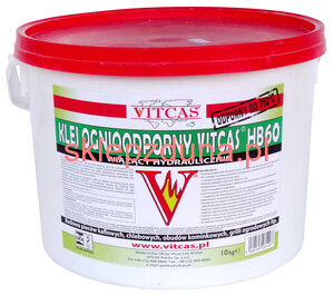  Klej ognioodporny VITCAS HB 60 ( 20 kg) (Kod.852)